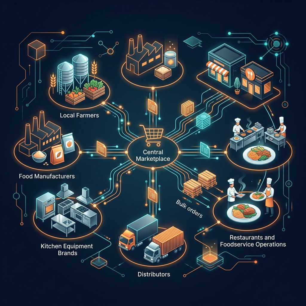 Atomic Shop: cómo funciona un marketplace gastronómico B2B en Argentina